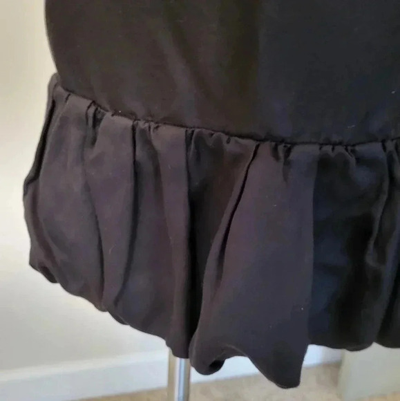 Anthropologie Leifsdottir Black Silk Blend Bubble Hem Cocktail/Shift Dress(4) - Picture 8 of 10